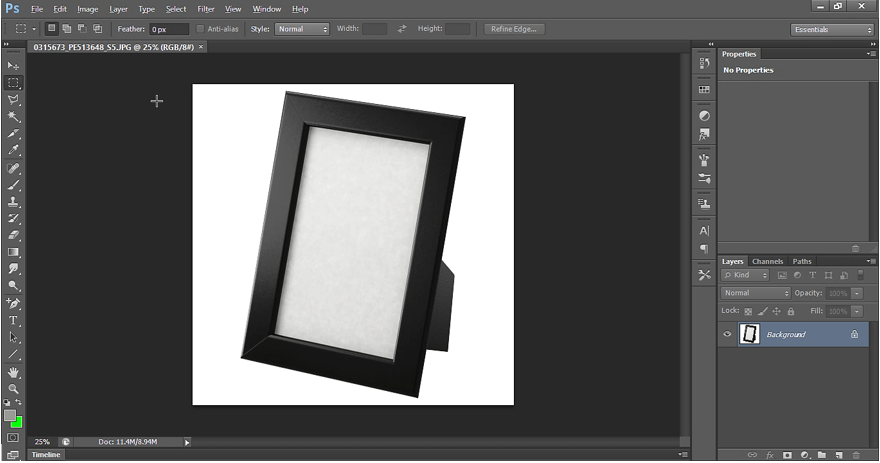 Frame in Photoshop application.PNG