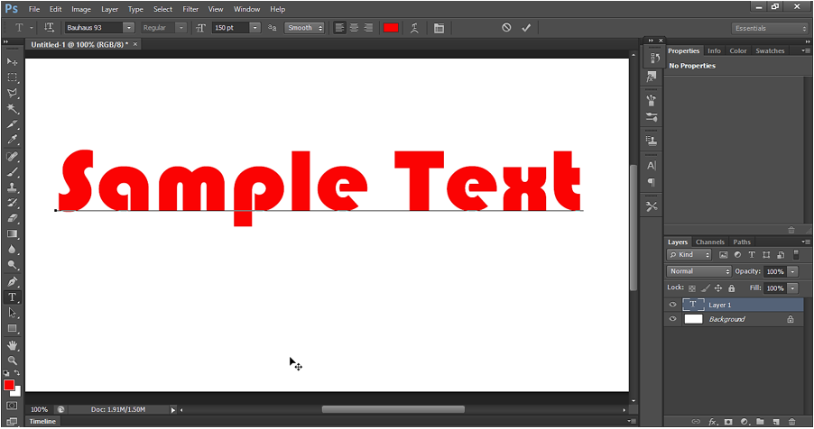 Write on canvas using Type tool.PNG