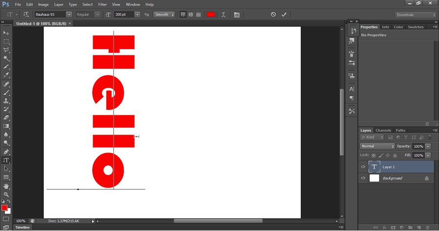 Write on canvas using Vertical Type tool.PNG