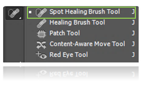 Spot Healing brush tool in Photoshop.PNG